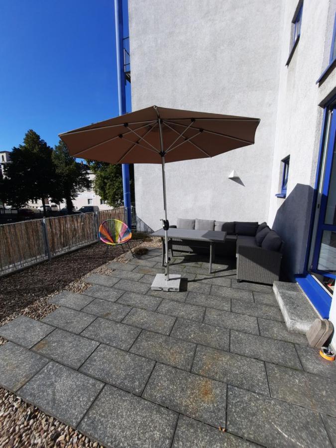 Fewo Mit "Dachterrasse" Im Blauen Palais Leipzig Exterior photo